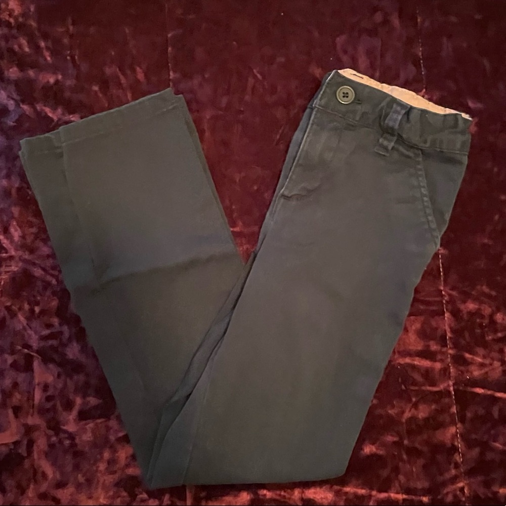 Cat & Jack - Girls 6 & 6X Navy Khaki Pants